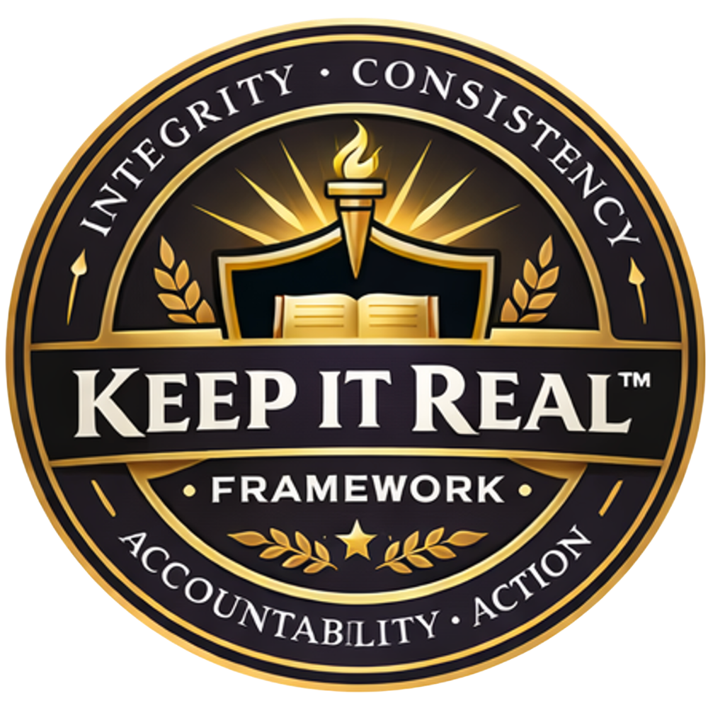 KEEP IT REAL Framework — Integrity, Consistency, Accountability, Action